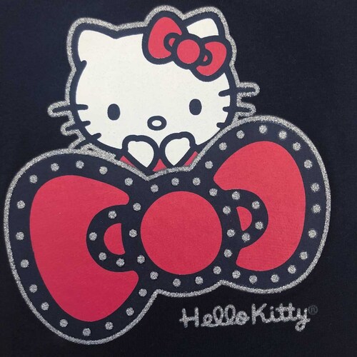 Playera Manga Corta Hello Kitty Modelo Pl17047 para Niña