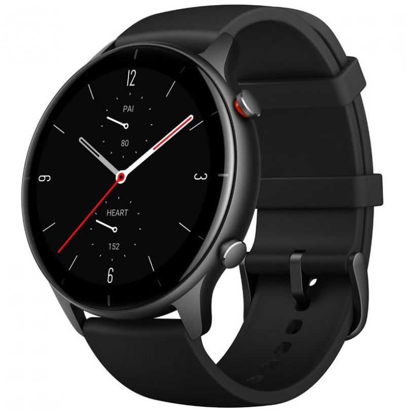 amazfit gtr 2 classic edition obsidian black smartwatch