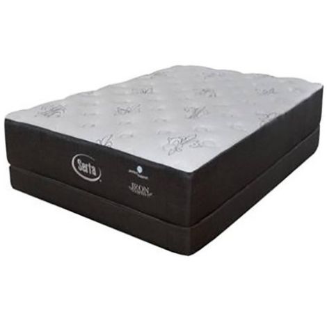 Juego de Colchón Y Box Queen Size Iron Serta