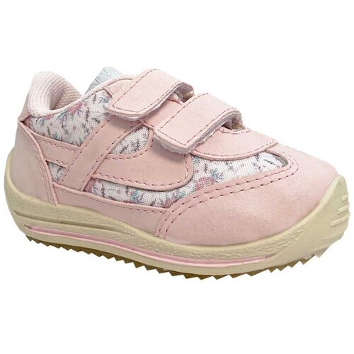 Tenis Jogger Dos Velcros 13-16 Rosa Panam Modelo  11362304 para Niña