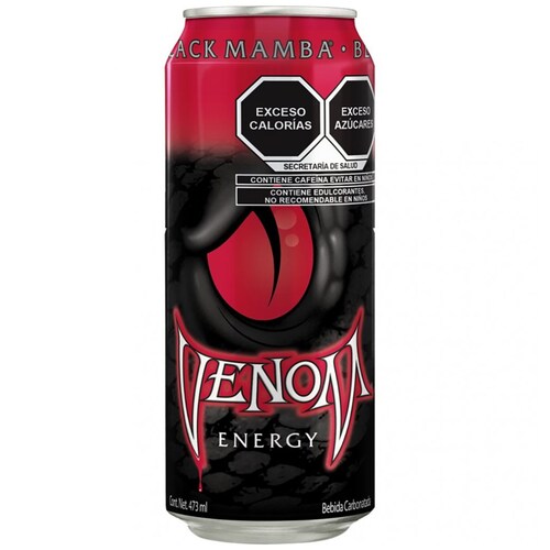 Bebida Energy Black Mamba 0.473 Lts
