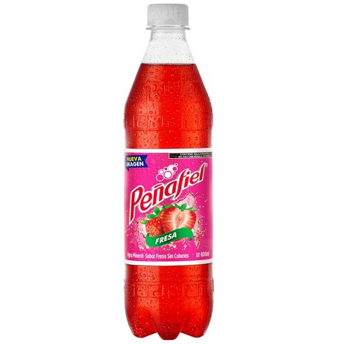 Agua Mineral Peñafiel Fresa 600 Ml