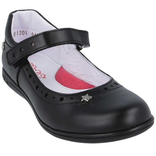 Zapato Escolar Aylin con Hebilla 15-17 Negro Chabelo para Niña