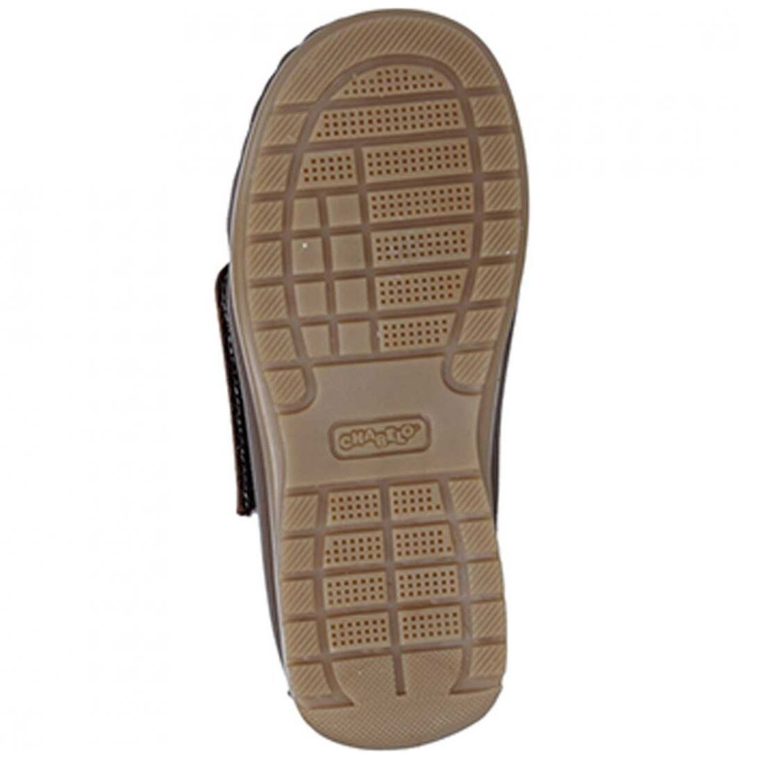 Top Sider Tuffy con Velcro 14-16 Café Chabelo para Niño
