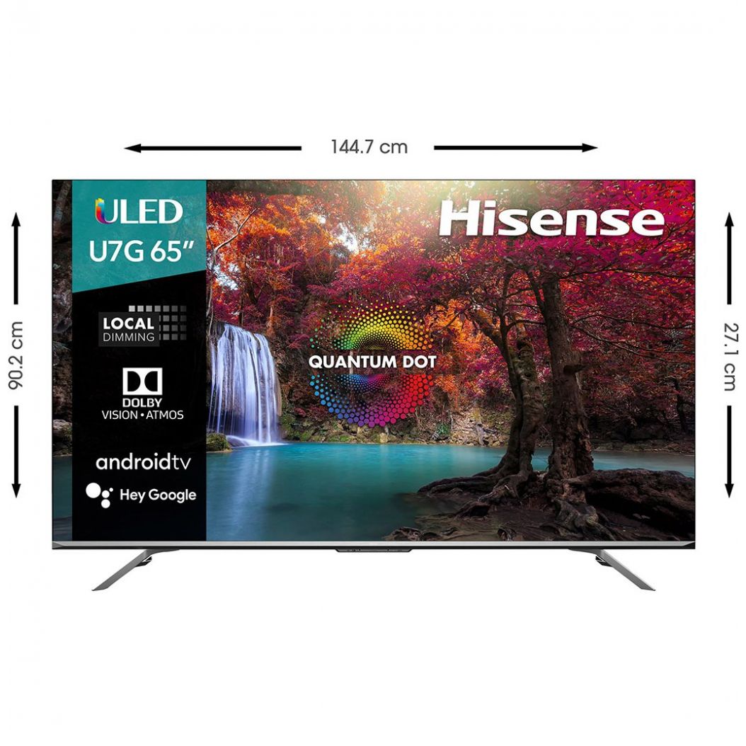 Pantalla Hisense 65" Uled U7 Tv (65U7G 2021)