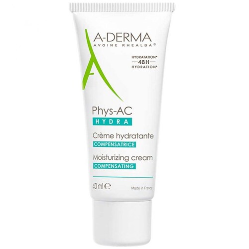 Phys-Ac Crema Facial Hidratante Compensadora, Piel con Imperfecciones/acnéica, 40Ml
