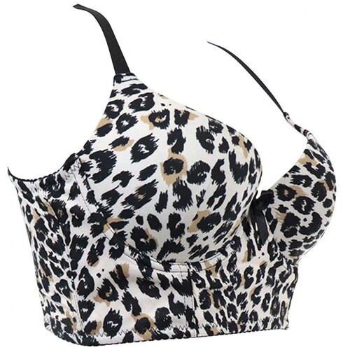 Brasier Peto Largo en Animal Print Couture