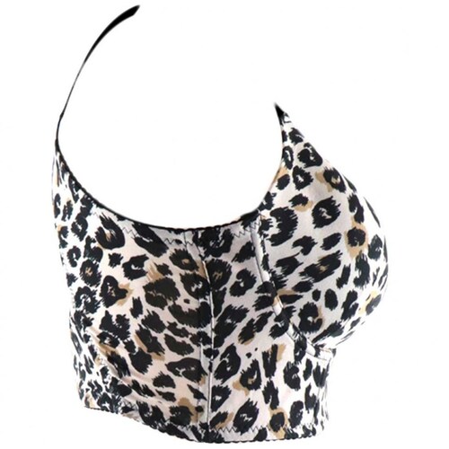 Brasier Peto Largo en Animal Print Couture