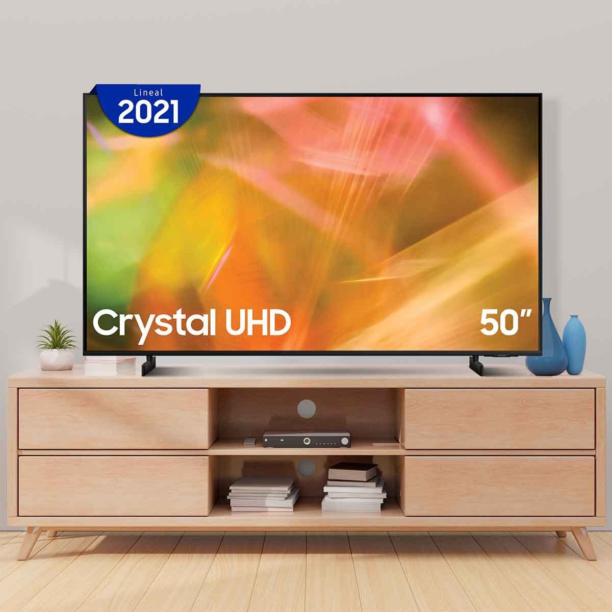 Pantalla Samsung 50" 4K Un50Au8000Fxzx