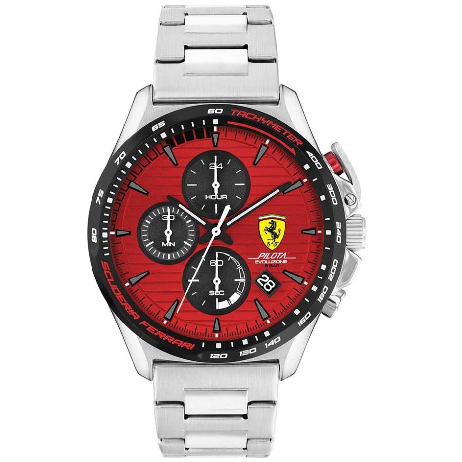 Reloj ferrari best sale rojo precio