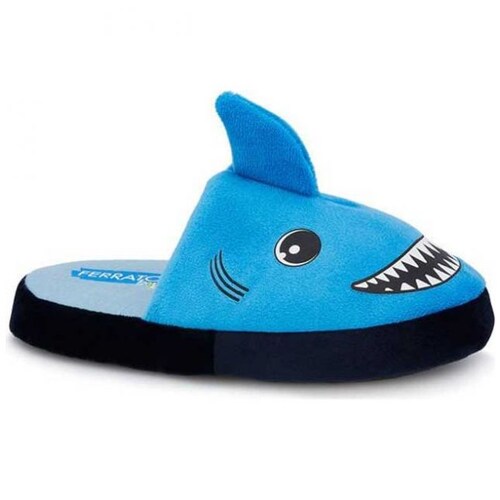 Pantufla Tiburón 17-21 Azul Ferrato para Niño