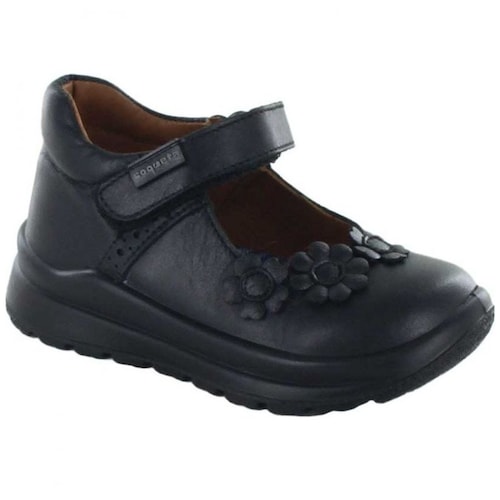 Zapato Escolar Niña Inyección 14-17 Negro Coqueta para Niña