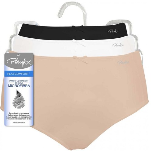 3 Pack Panty Playtex Completa Ultrasoft para Mujer