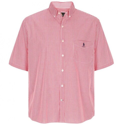 Camisa Talla Plus a Cuadros Rcb Polo Club para Hombre