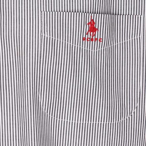 Camisa Talla Plus a Rayas Rcb Polo Club para Hombre