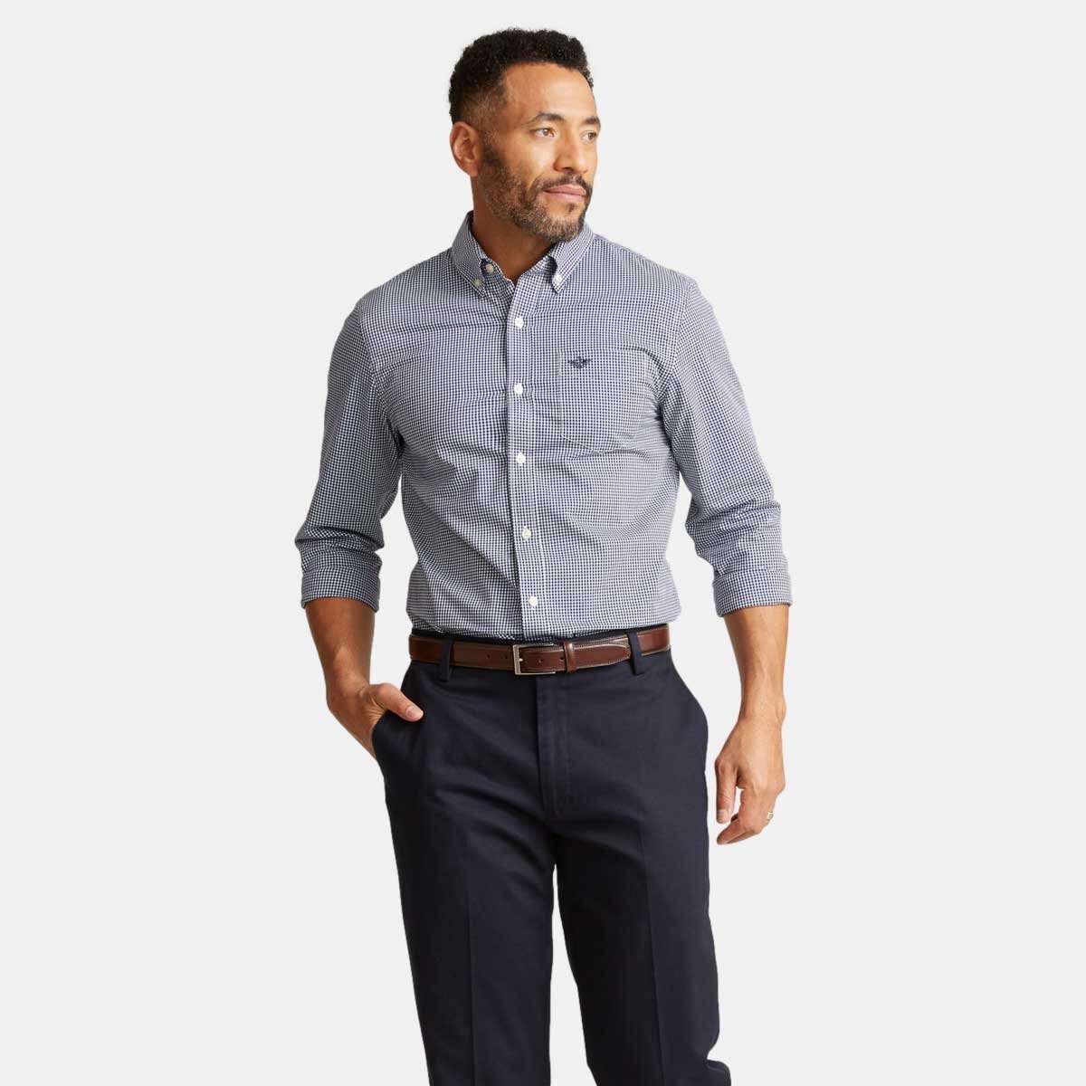 Camisa Dockers Signature Comfort Flex Shirt Modelo 52661-0003 para Caballero