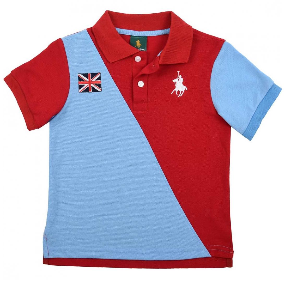 Playera Royal Polo Club Modelo Pn-1550 para Niño