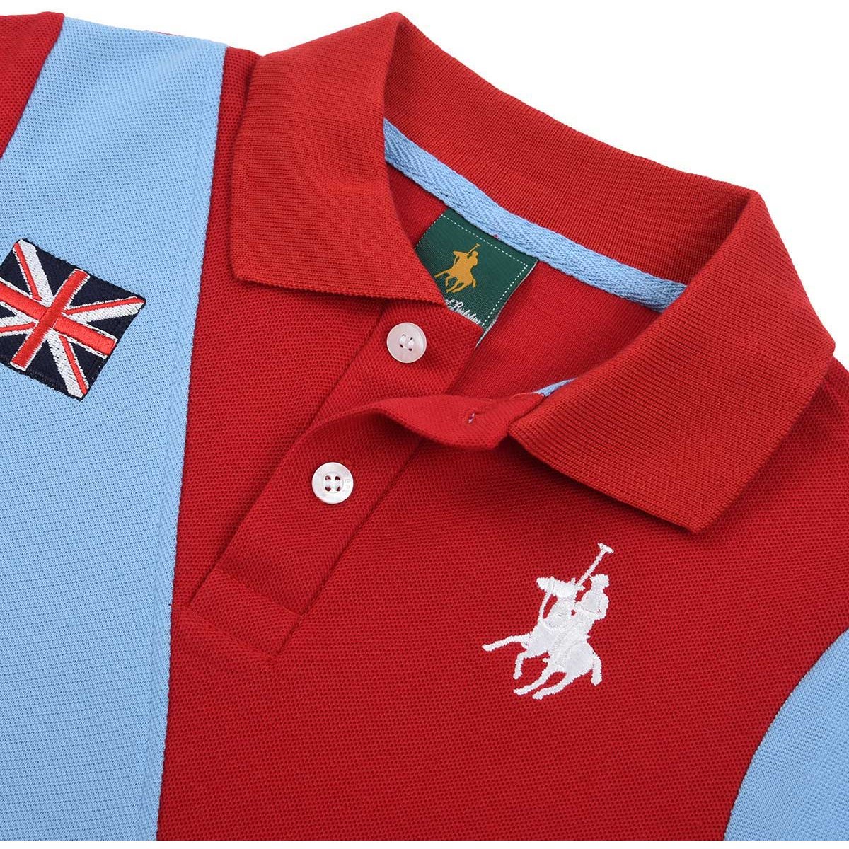 Playera Royal Polo Club Modelo Pn-1550 para Niño