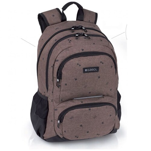 Mochila Tipo Backpack Risk Café Gabol