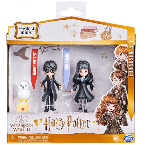 Mini Figuras Mágicas Harry Y Cho Pack Wizarding World