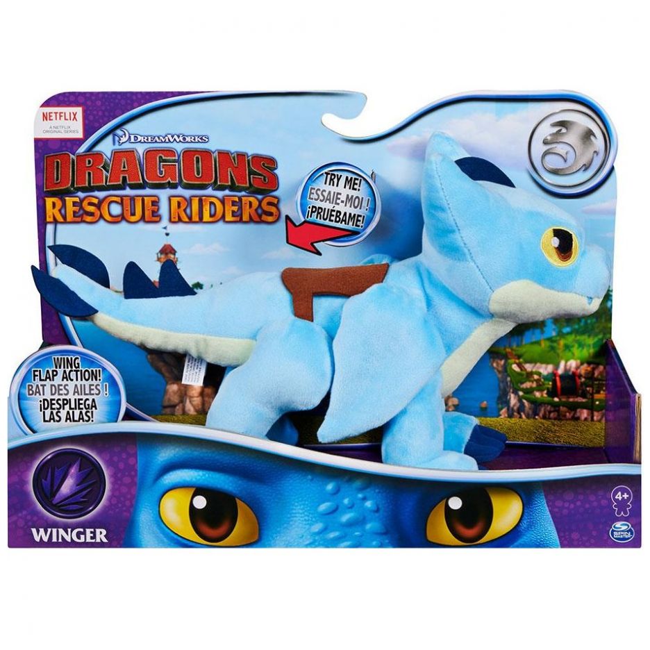 Rescue Riders Peluche Interactivo - Winger