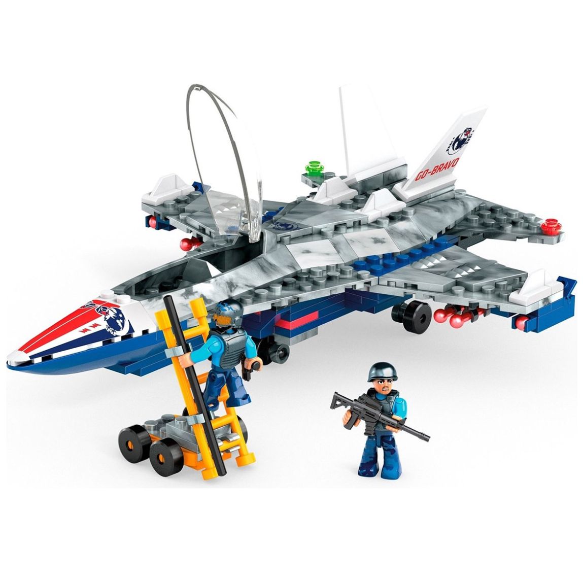 Mega Construx City Jet Militar