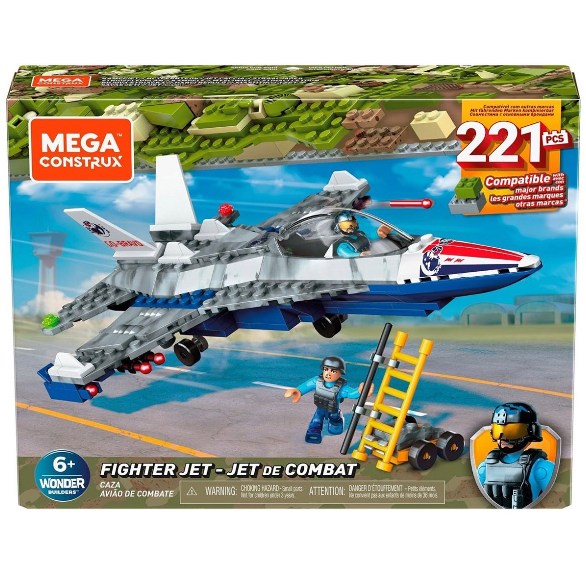 Mega Construx City Jet Militar