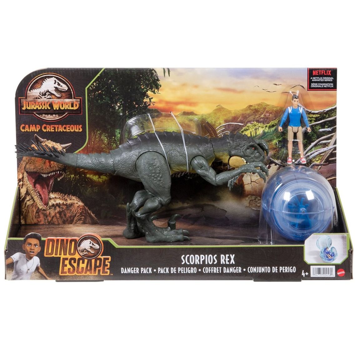 Jurassic World Paquete de Peligro de Campamento Cretácico