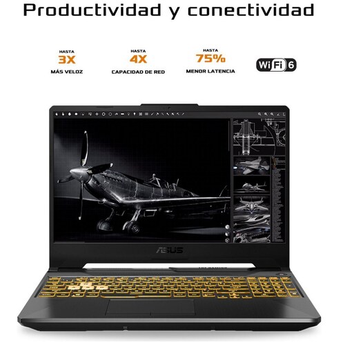 Laptop Gamer Asus Fx506Lh-Hn002T Ci5 10300H 8G 512Ssd Gtx 1650