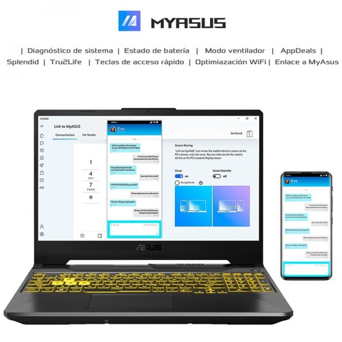 Laptop Gamer Asus Fx506Lh-Hn002T Ci5 10300H 8G 512Ssd Gtx 1650