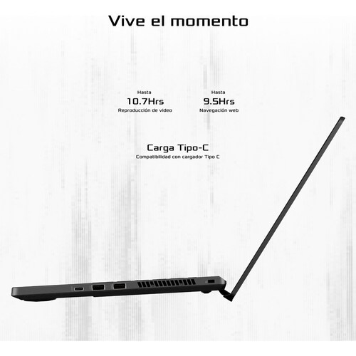Laptop Gamer Asus Ga401Qhbm019T R7 5800H 8G 512Ssd 1650