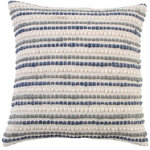 Cojín Woven Blue Vintage Home