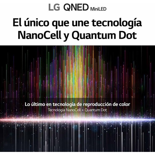 Pantalla LG 75" Qned Miniled Ai Thinq 8K Smart Tv 75Qned99Spa