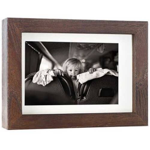 Portarretrato Caja Sombra Café Obscuro 10X15Cm Madera Frameunion