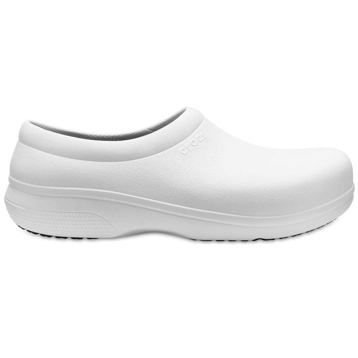 Fashion crocs cerrados blancos