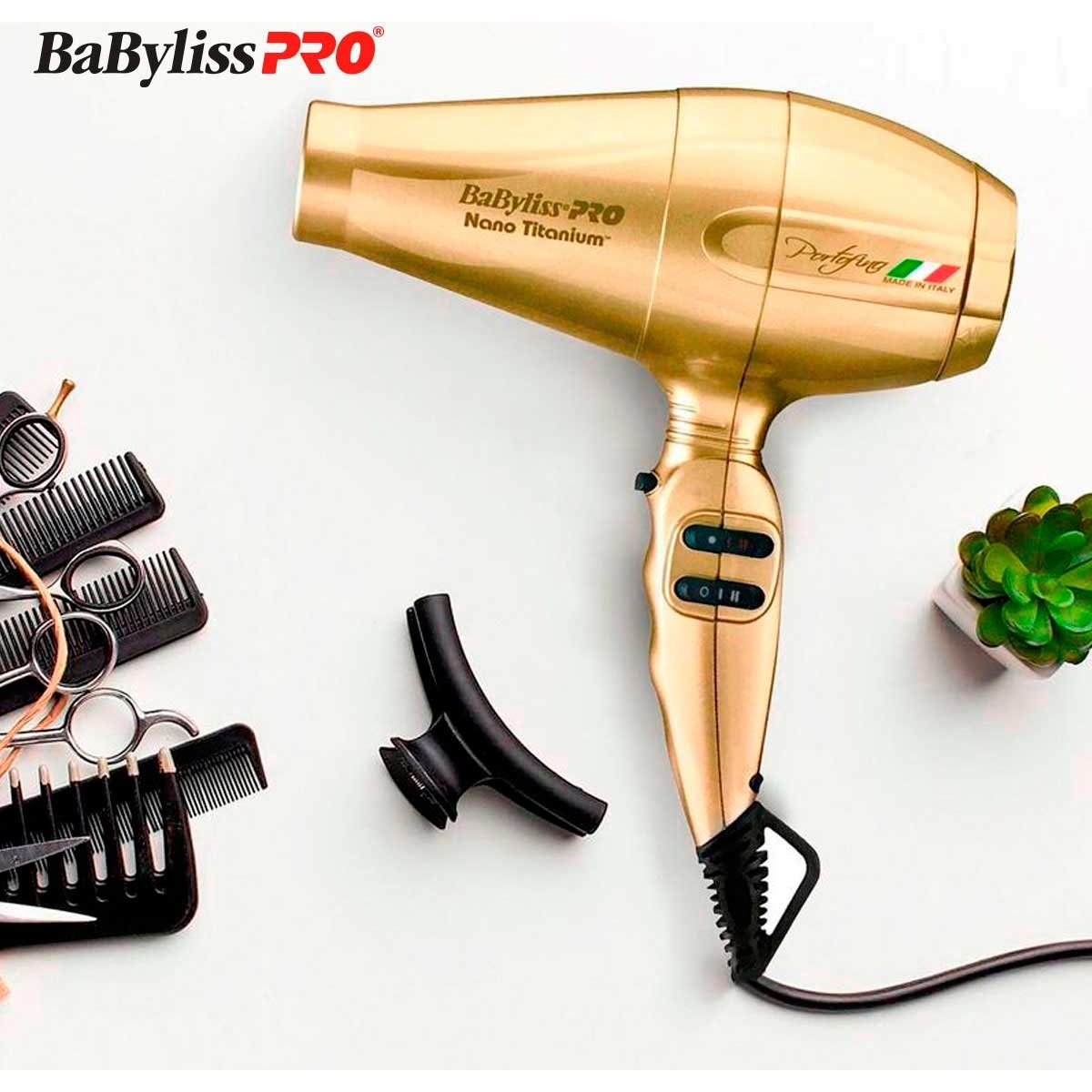 Secadora Portofino Gold 2000 W Babyliss