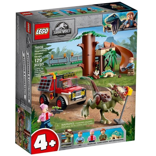 Escape Del Dinosaurio Stygimoloch Lego Jurassic World