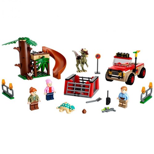 Escape Del Dinosaurio Stygimoloch Lego Jurassic World