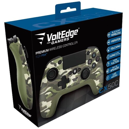 Ps4 Control Inalámbrico Cx50 Camo Green