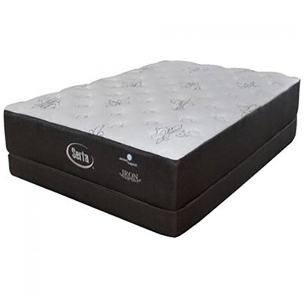 Juego de Colchón Y Box King Size Iron Serta