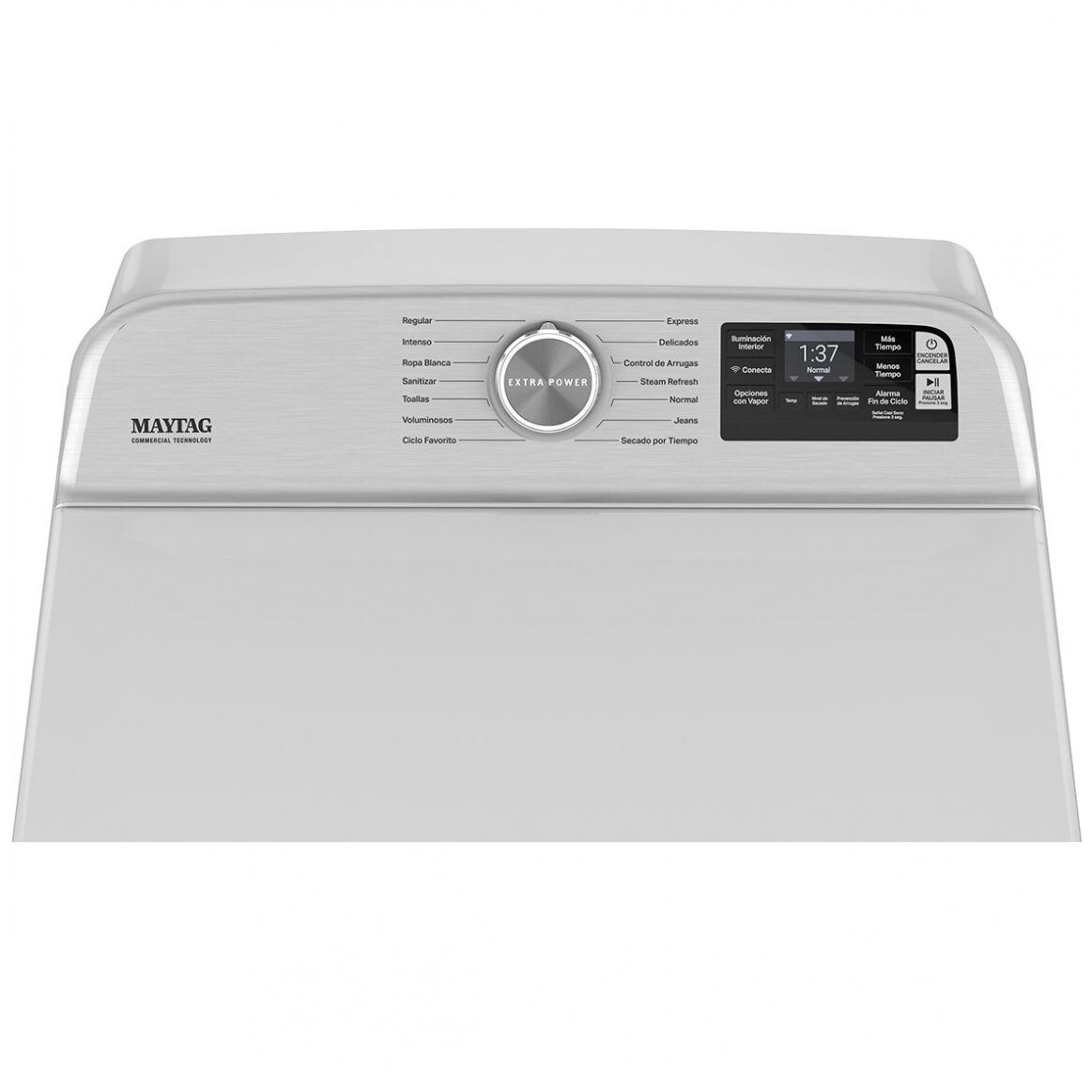 Secadora Maytag a Gas 28 Kg 7Mmgd7230Lw Blanca
