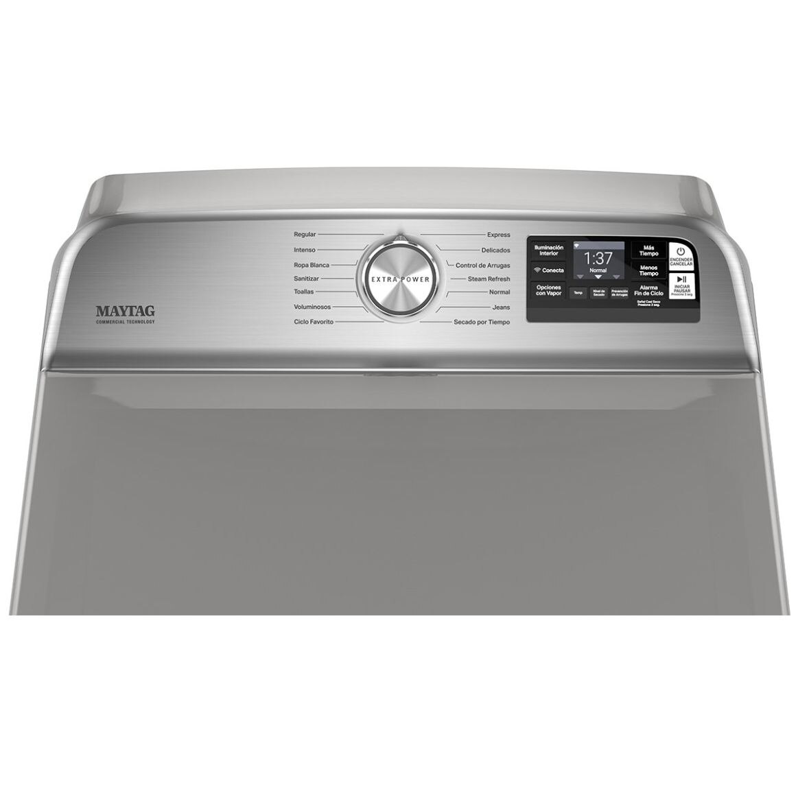 Secadora Maytag Eléctrica 28 Kg؟ Mmed7230Lc Cromo
