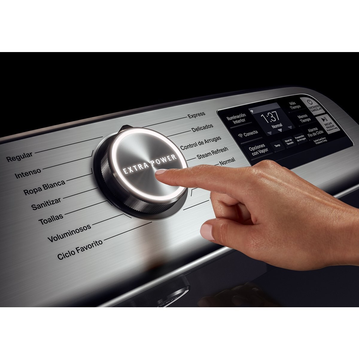 Secadora Maytag Eléctrica 28 Kg؟ Mmed7230Lc Cromo