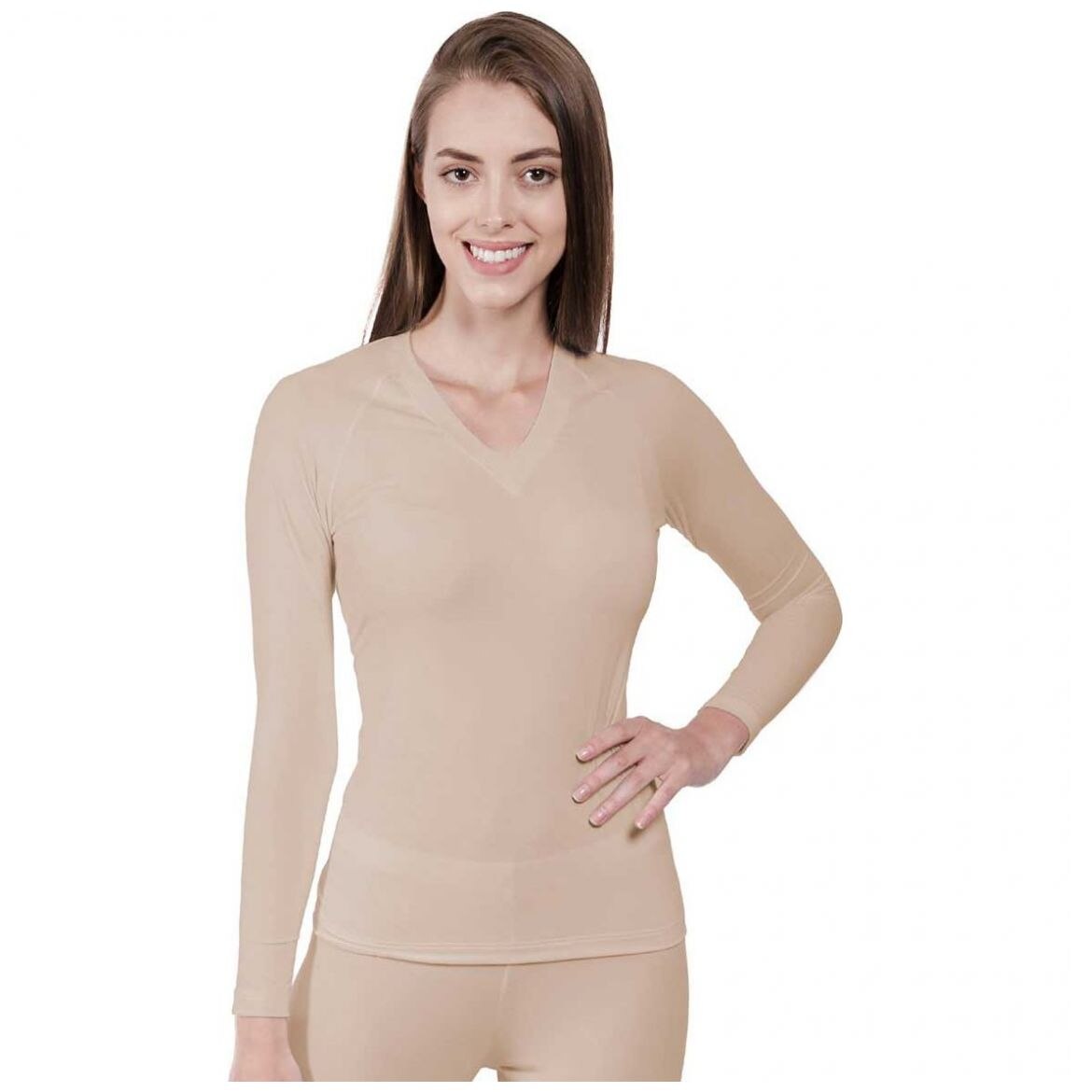 Blusa Térmica Cuello V Termal Soft Body Control 2652S21