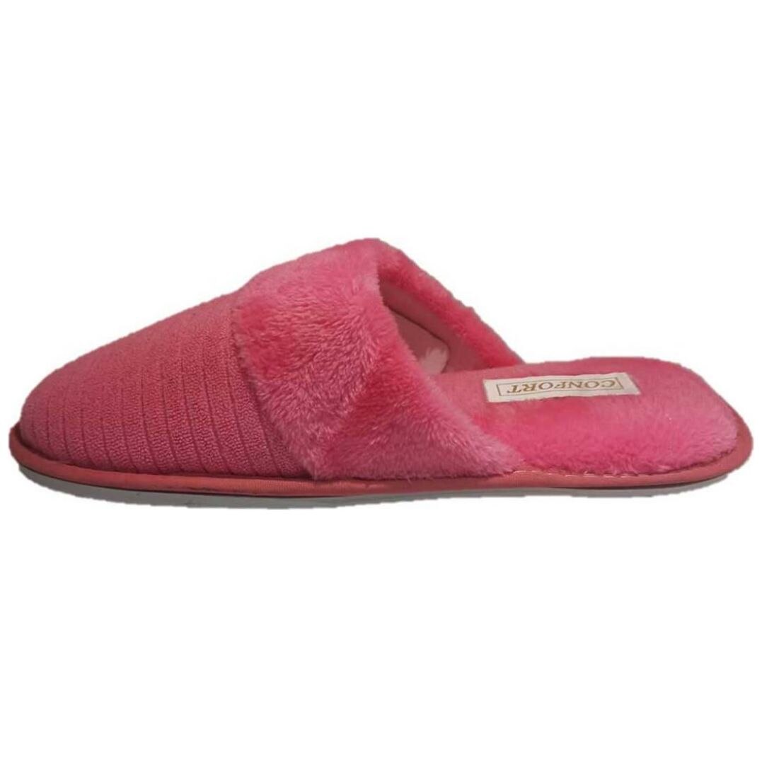 Pantufla con Cuello Sin Talón Confort