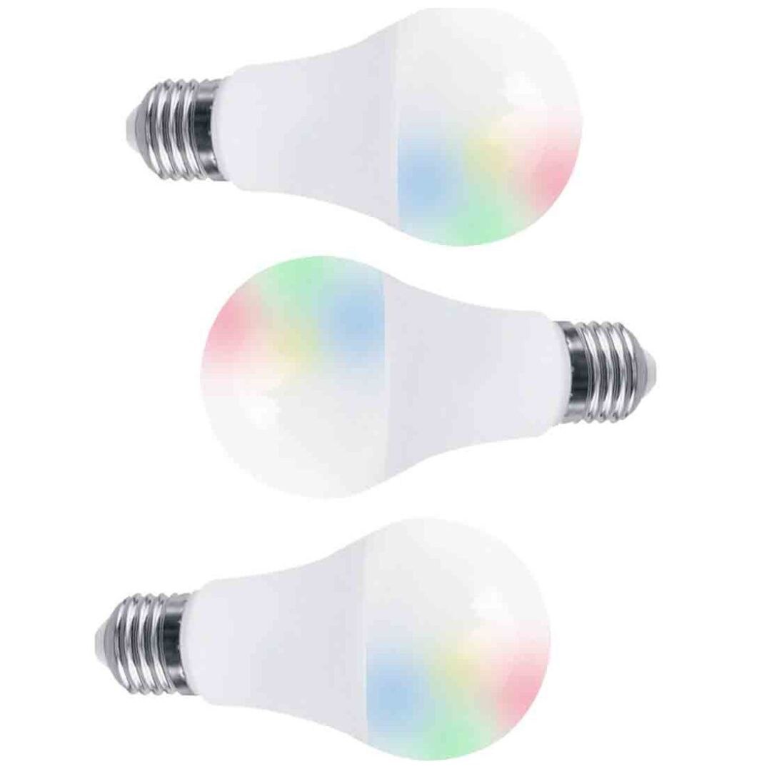 Kit Foco Led 10W Rgb 3 Pcs Tecnolite