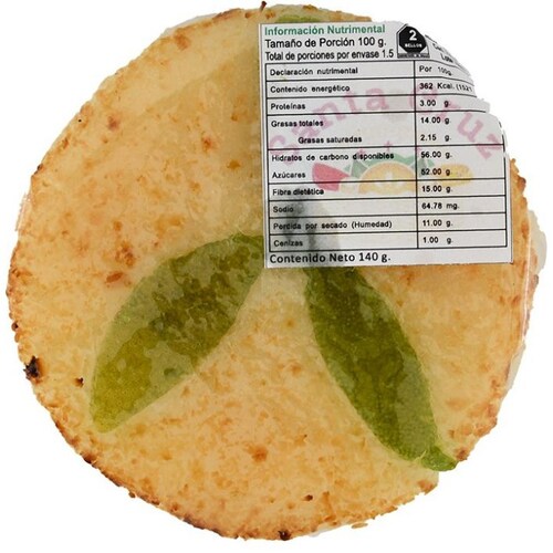 Cocada Reyna Blanca con Limón