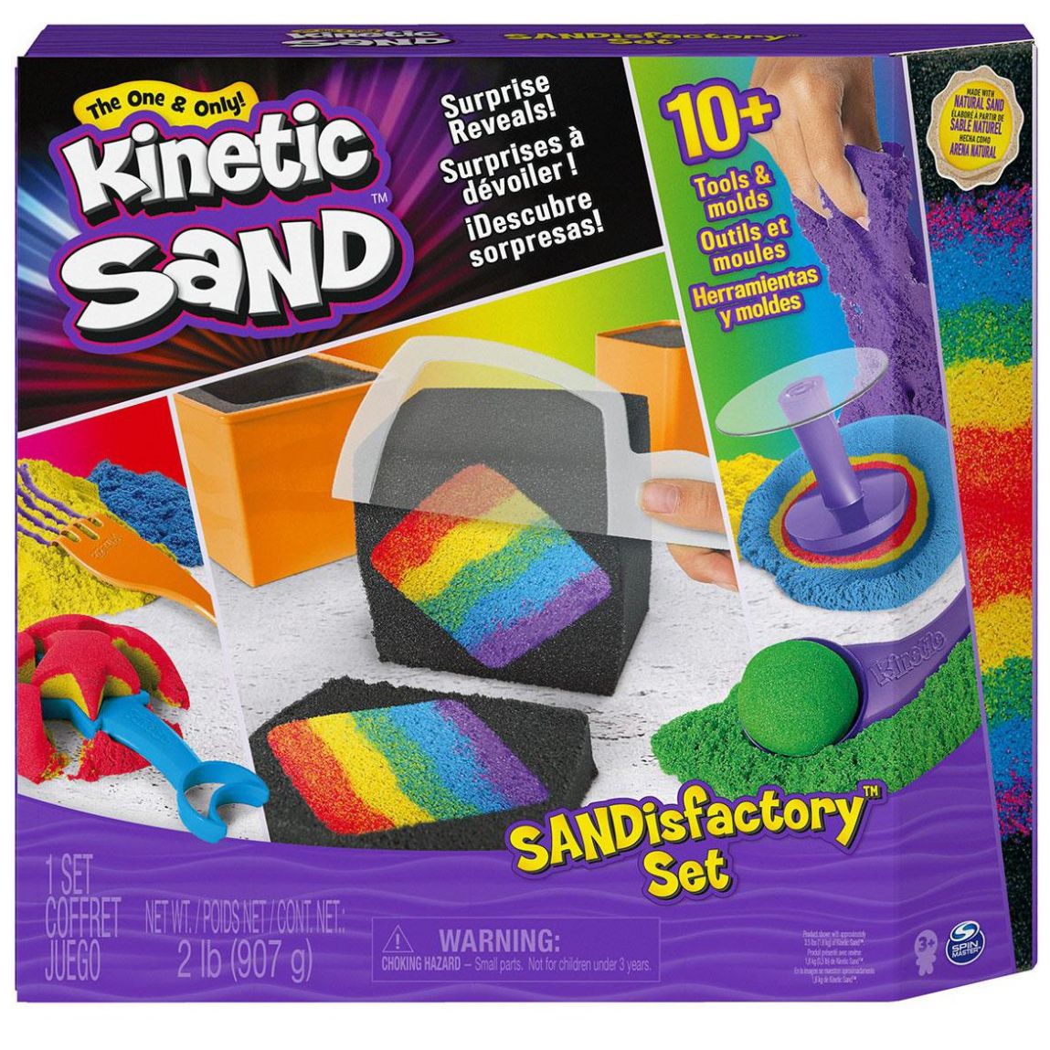 Sandisfactory Set de Kinetic Sand