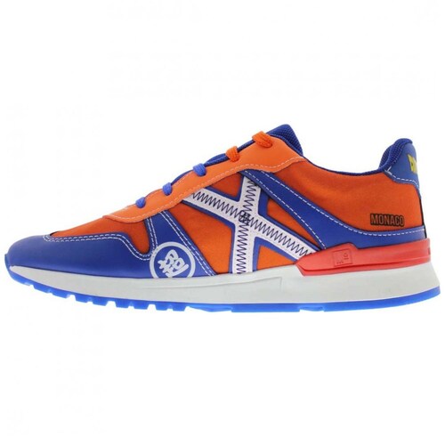 Tenis Montado Jr 20-25 Naranja Azul Dragon Ball para Niño