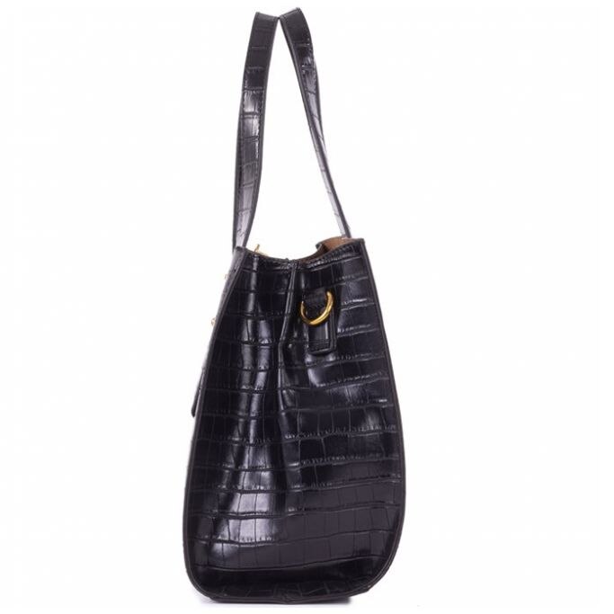 Bolso Satchel Negro Cloe 1Blco21621Neg